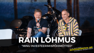 InvesteerimisFestival 2019 - Rain Lõhmus