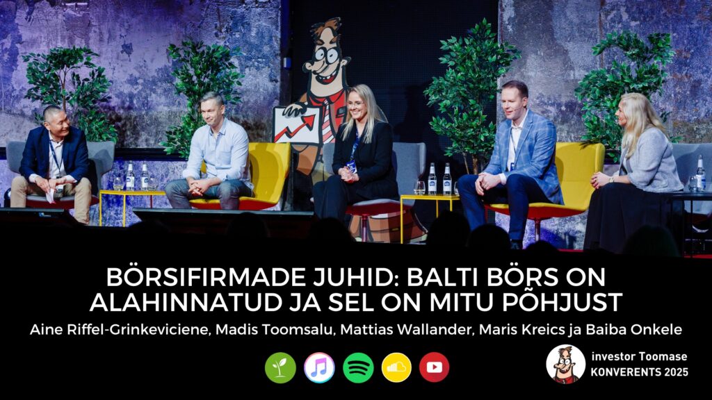Börsifirmade juhid: Balti börs on alahinnatud ja sel on mitu põhjust