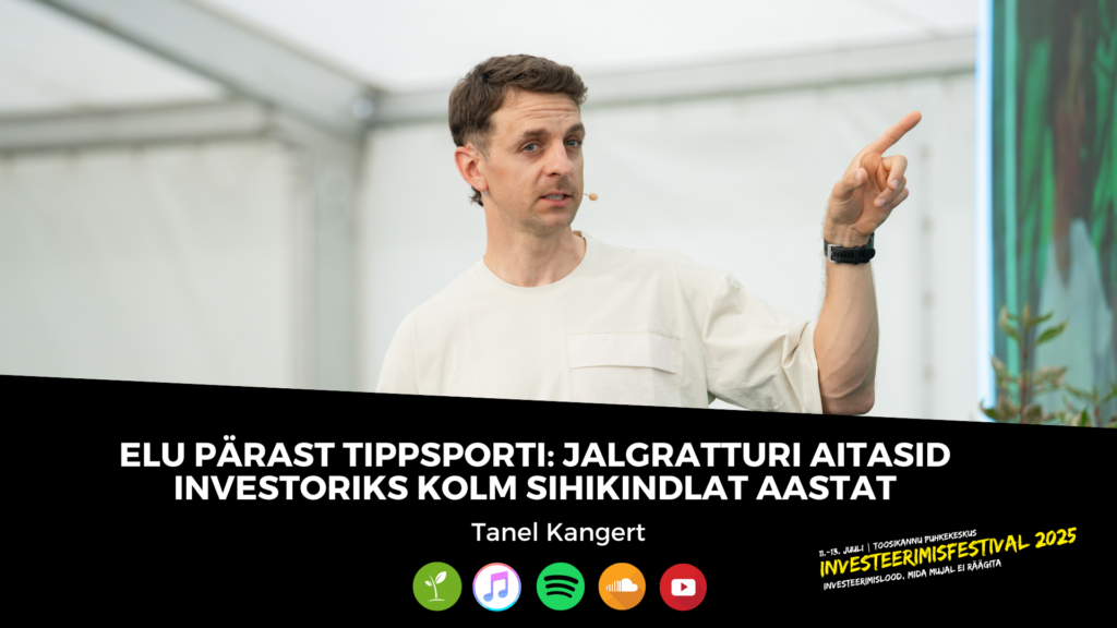 Elu pärast tippsporti: jalgratturi aitasid investoriks kolm sihikindlat aastat