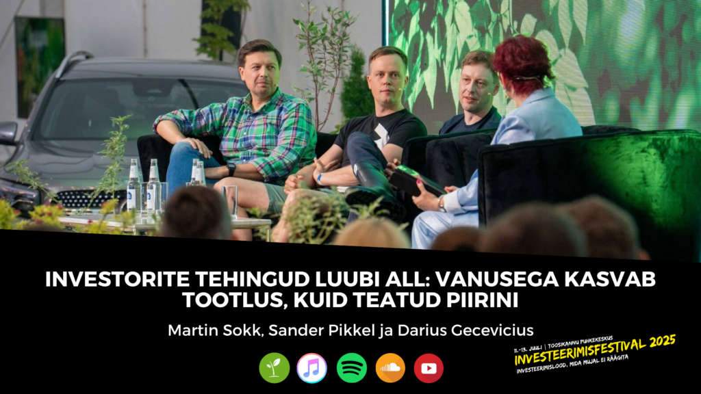Investorite tehingud luubi all: vanusega kasvab tootlus, kuid teatud piirini