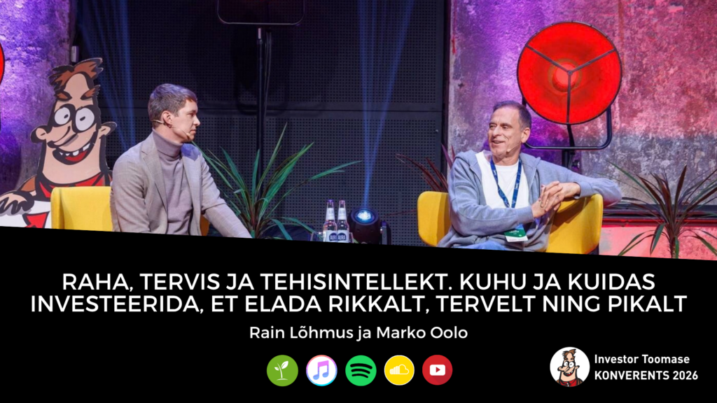 RAHA, TERVIS JA TEHISINTELLEKT. Kuhu ja kuidas investeerida, et elada rikkalt, tervelt ning pikalt