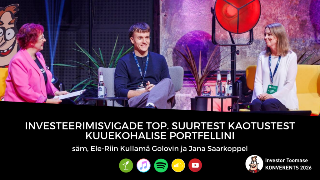 Investeerimisvigade TOP. Suurtest kaotustest kuuekohalise portfellini